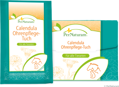 Calendula Ohrenpflege-Tücher (16 Stück)