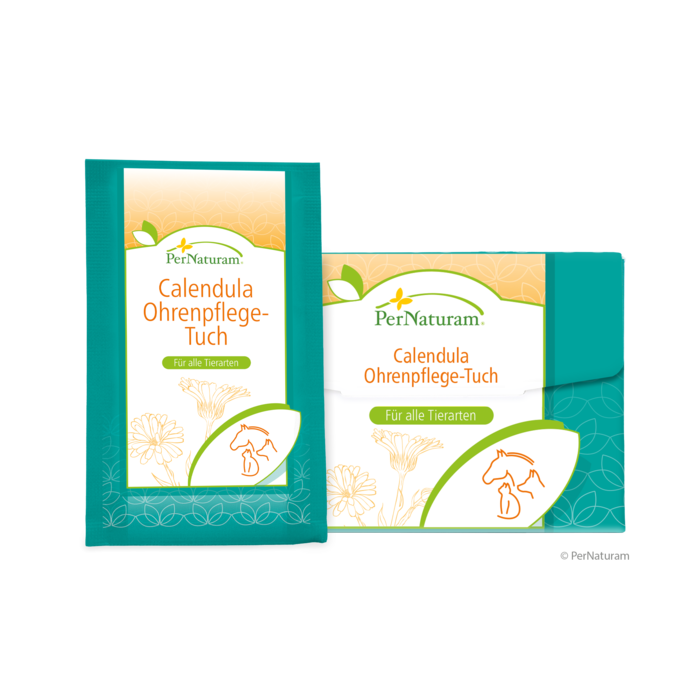 Calendula Ohrenpflege-Tücher (16 Stück)