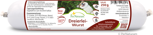 Dreierlei-Wurst (250g)