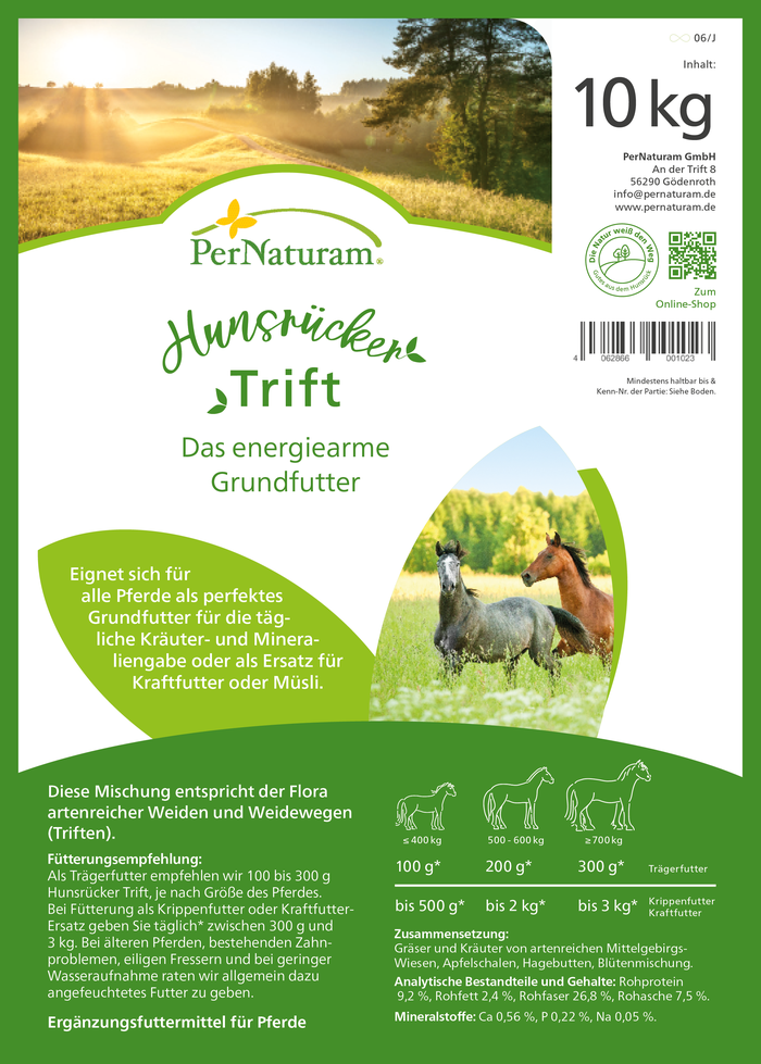 Hunsrücker Trift - Das energiearme Grundfutter