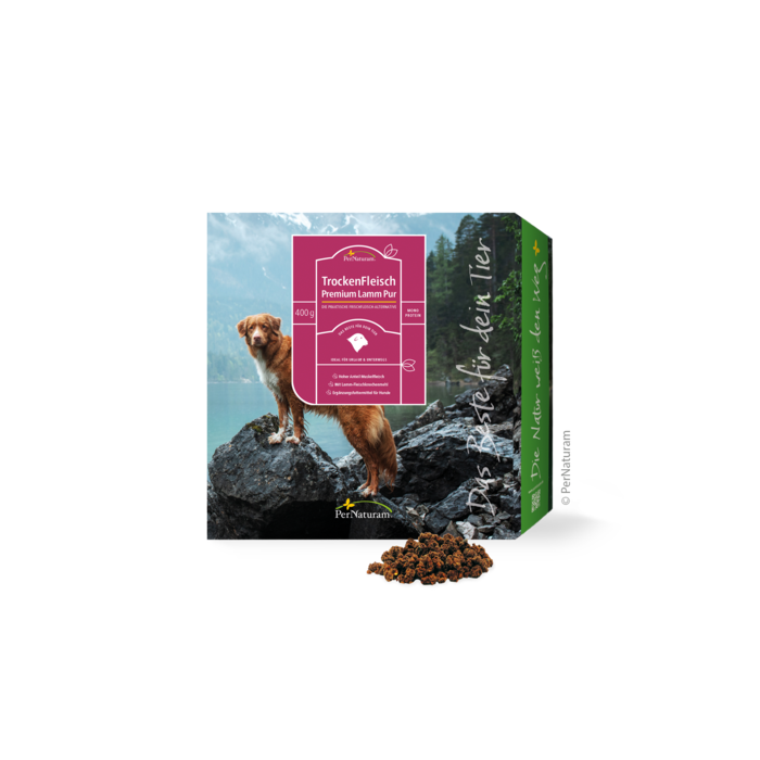 TrockenFleisch Premium Lamm pur 400 g