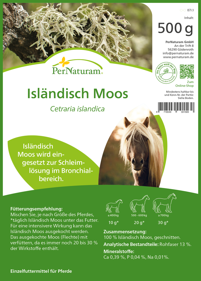 Mousse d'Islande (500 g)