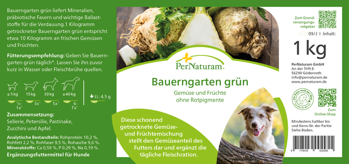Bauerngarten grün