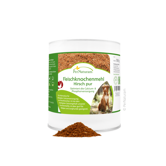 Pure deer meat bone meal 500 g