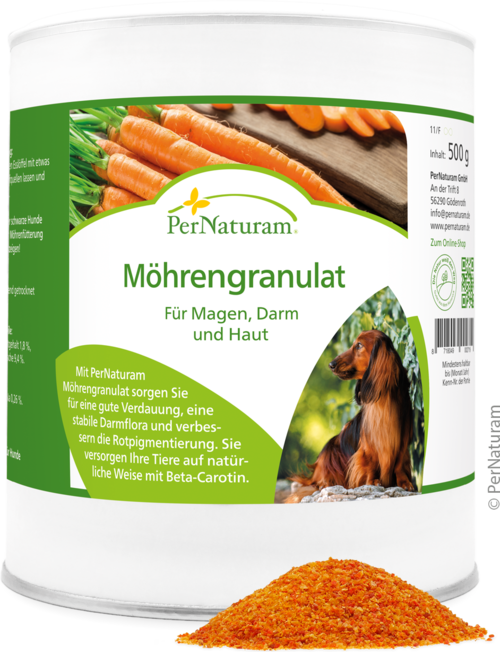 Möhrengranulat