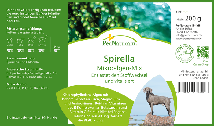 Spirella - Spirulina & Chlorella ( 200 g )