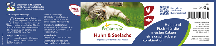 Fleischdose Huhn & Seelachs