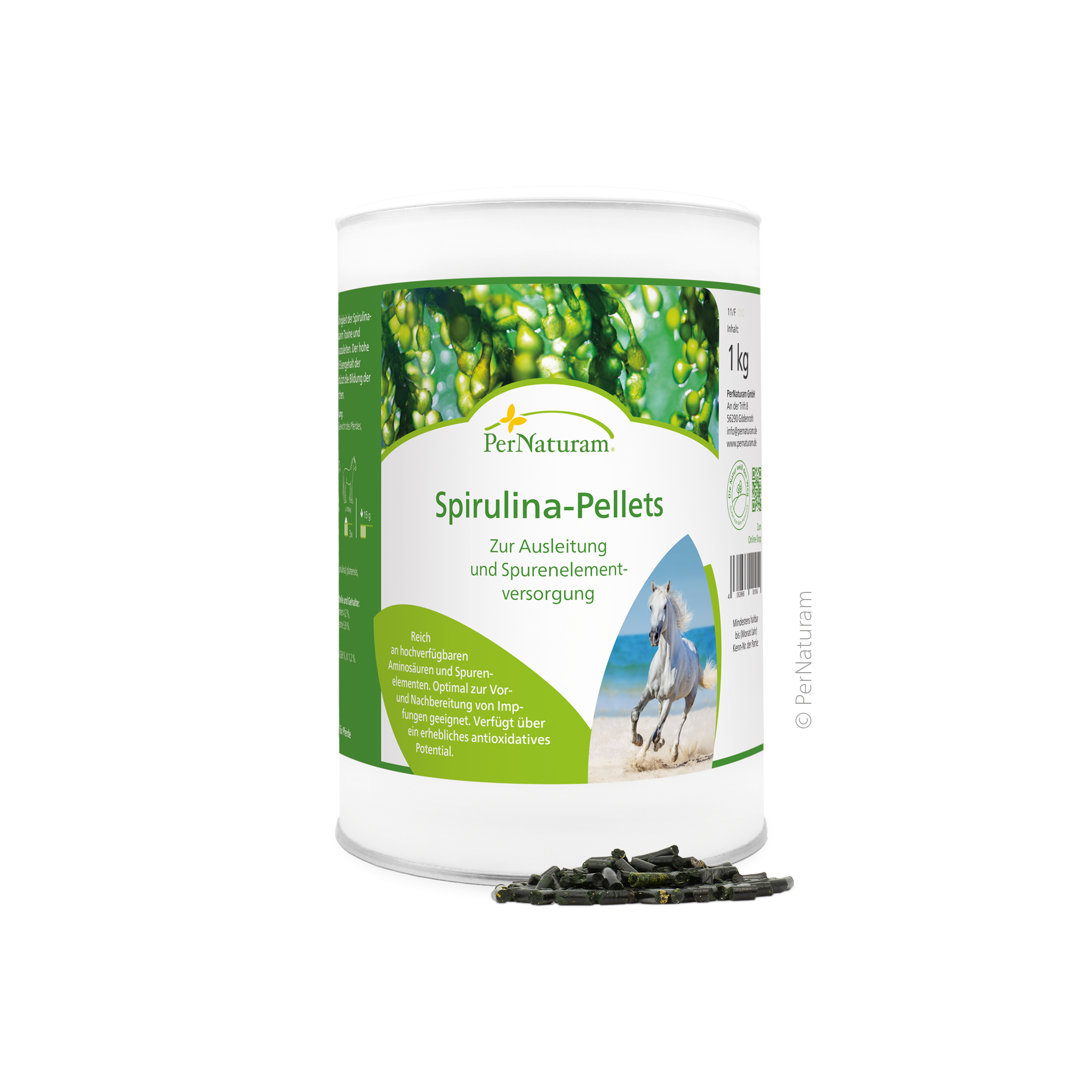 Spirulina-Pellets
