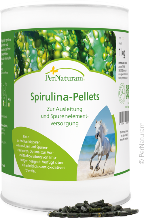 Spirulina-Pellets