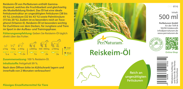Reiskeim-Öl