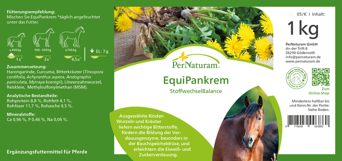 EquiPankrem - StoffwechselBalance