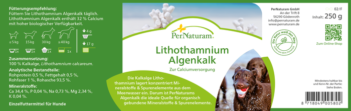 Lithothamnium Algenkalk