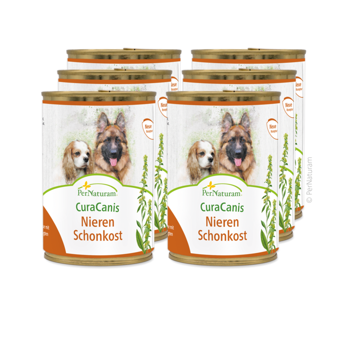 CuraCanis Nieren Schonkost (6 x 400 g)