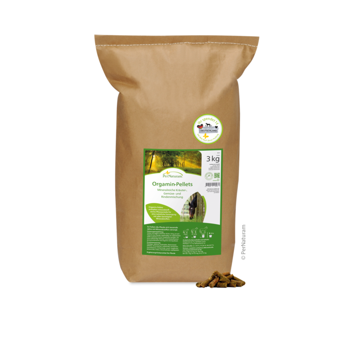Orgamin-Pellets - Mineralreiche Kräuter & Gemüse 3 kg