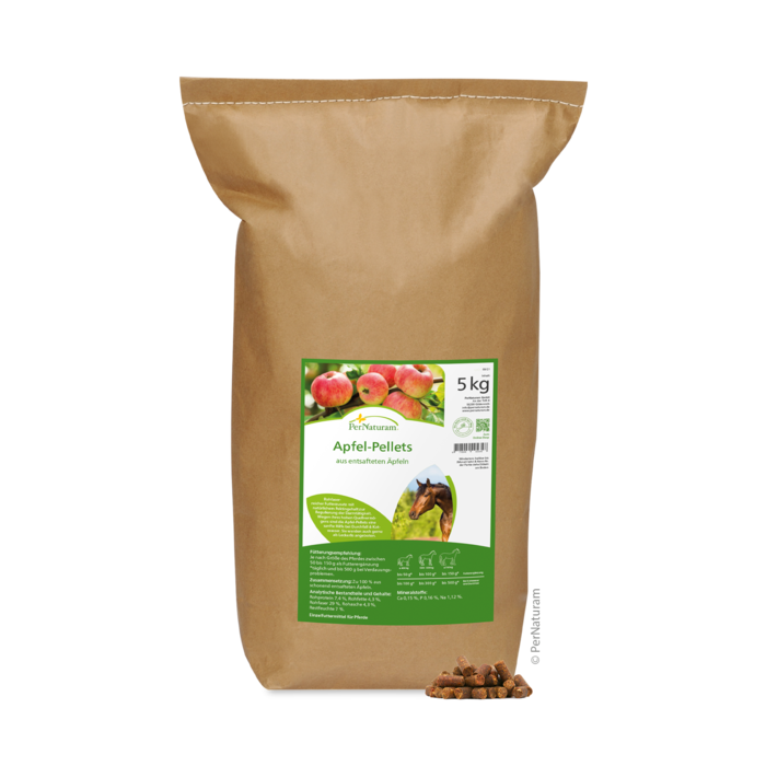 Apfel-Pellets