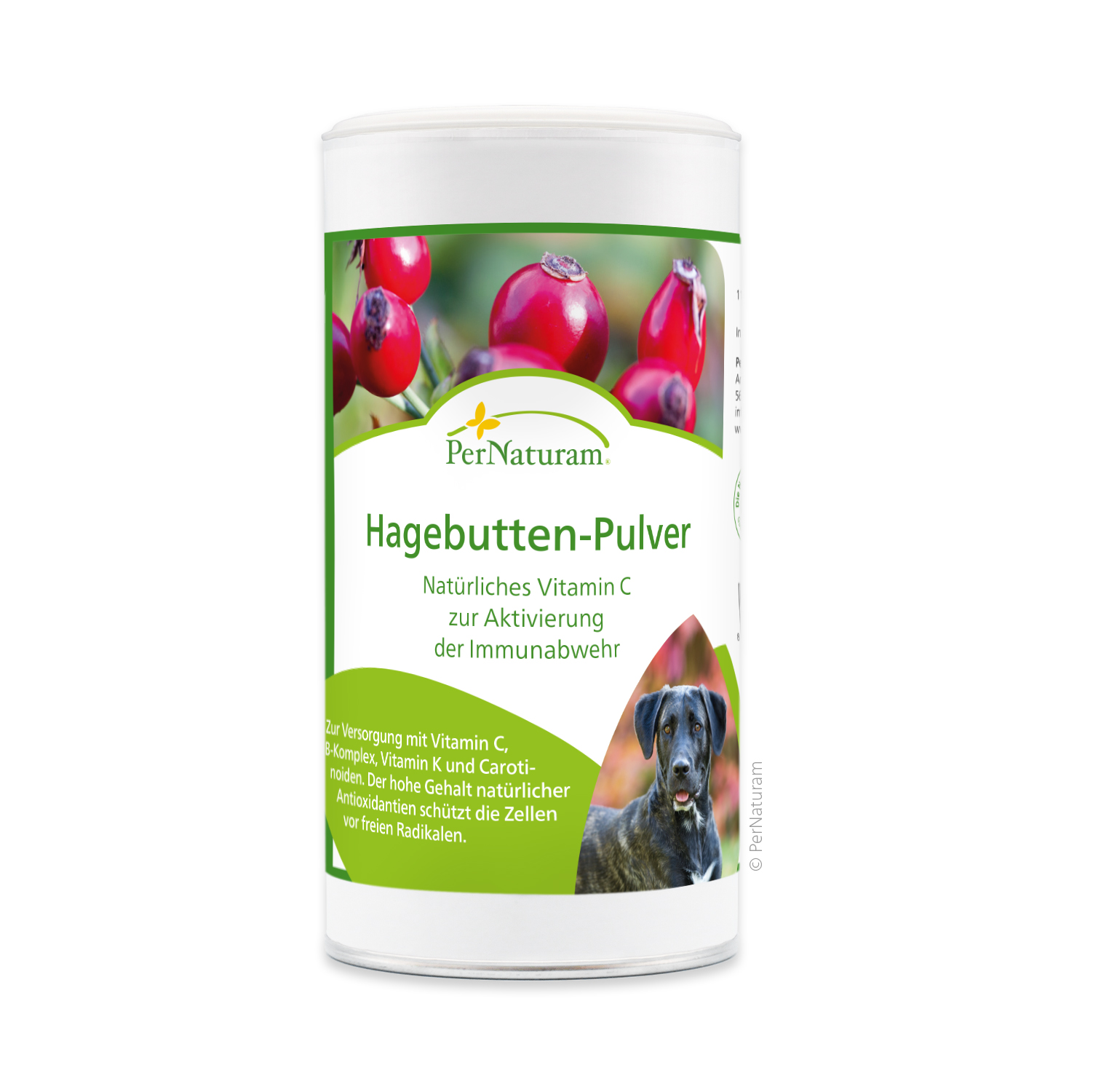 Hagebutten-Pulver