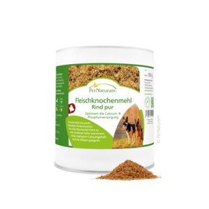 Fleischknochenmehl Rind pur 500 g